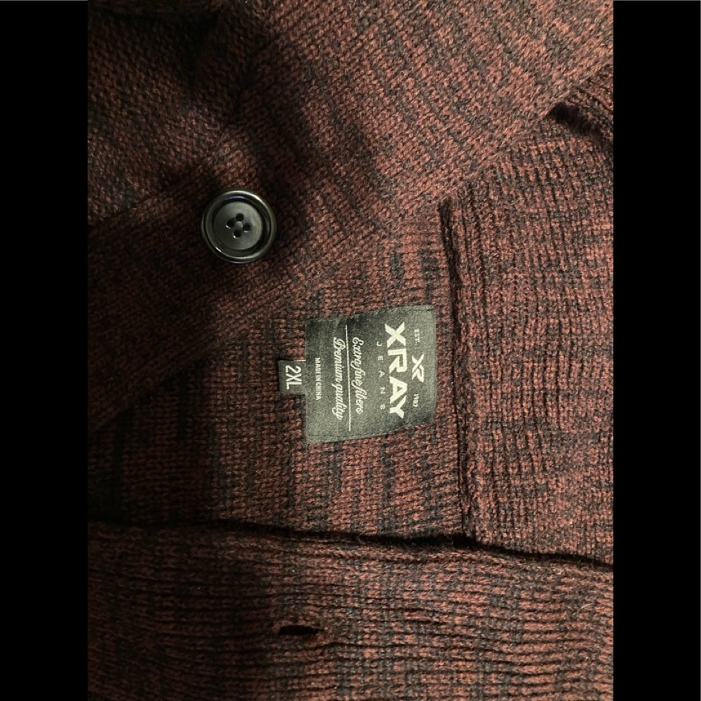XRAY knitted cardigan sweater 2XL